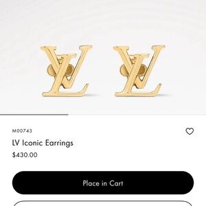 Louis Vuitton Fashion Jewelry Earrings